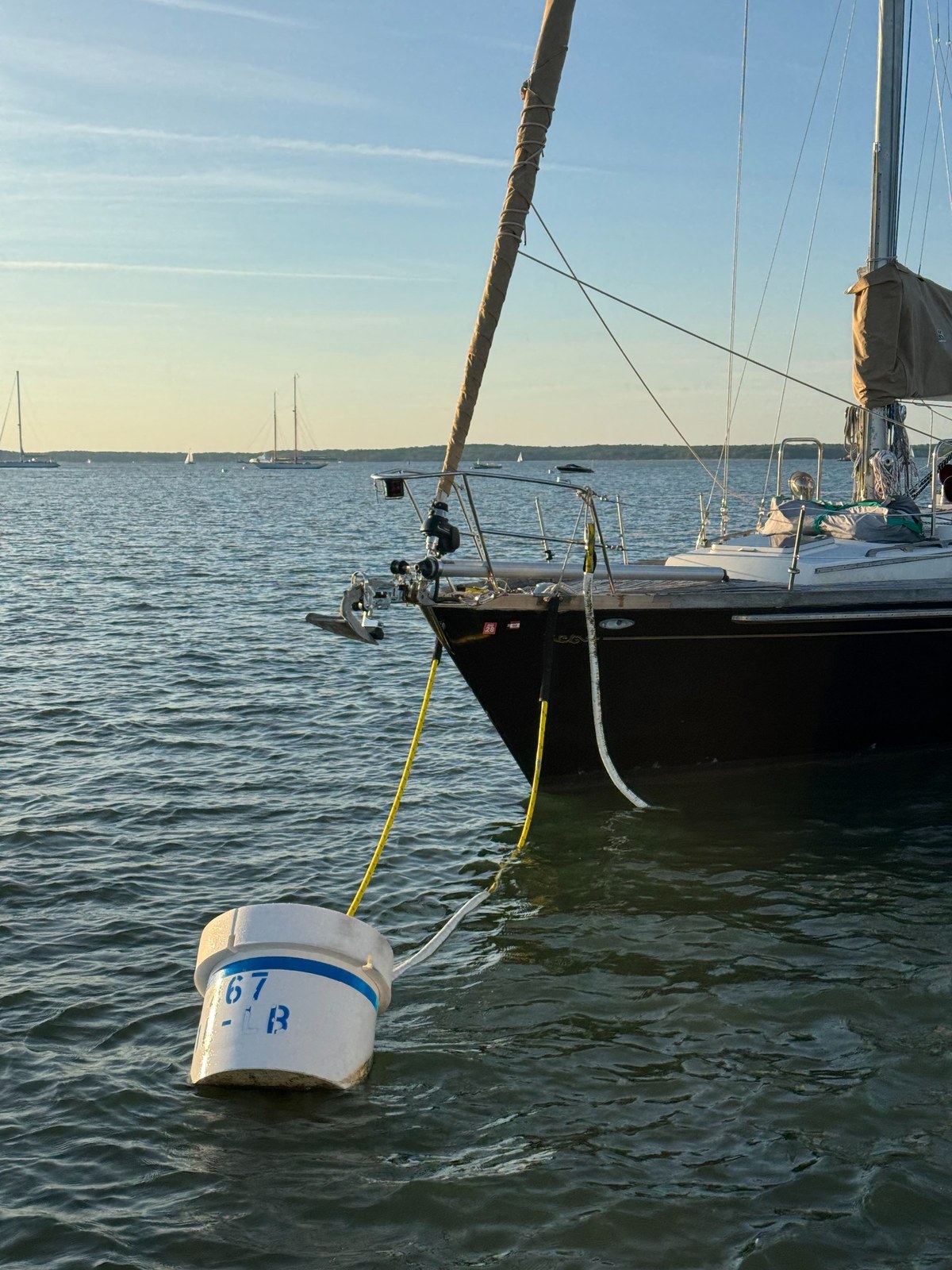 Mooring inspection in Sag Harbor